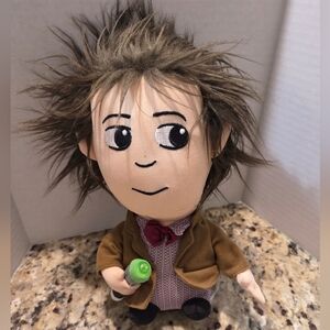 DOCTOR WHO Talking Soft Toy BBC Screwdriver Lights Sounds Electronic 2012 Plush